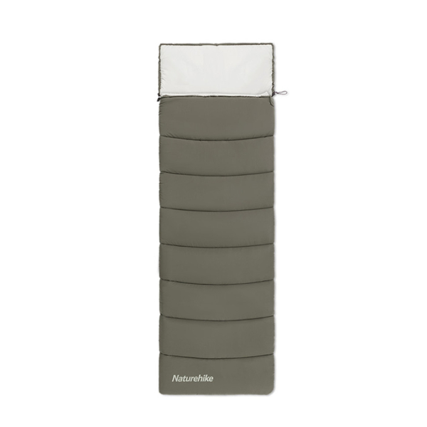 Спальник з капюшоном Naturehike LD250 CNK2300SD016, темно-зелений - фото