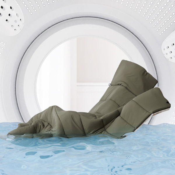Спальник з капюшоном Naturehike LD350 CNK2300SD016, темно-зелений - фото №10