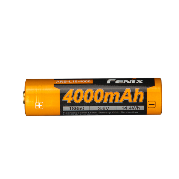 Акумулятор 18650 Fenix (4000 mAh) - фото №5