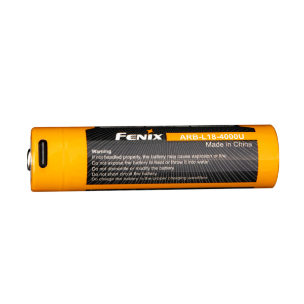 Акумулятор 18650 Fenix ARB-L18-4000U Type-C - фото №3