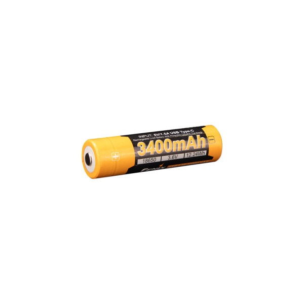 Акумулятор 18650 Fenix (3400 mAh) Type-C V3.0 - фото №6