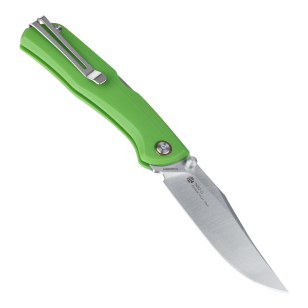 Ніж складаний туристичний Ruike P882-G, (8.5 см) 12C27 / G10 зелений - фото №2