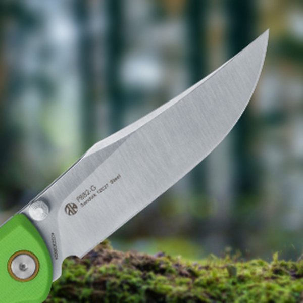 Ніж складаний туристичний Ruike P882-G, (8.5 см) 12C27 / G10 зелений - фото №32