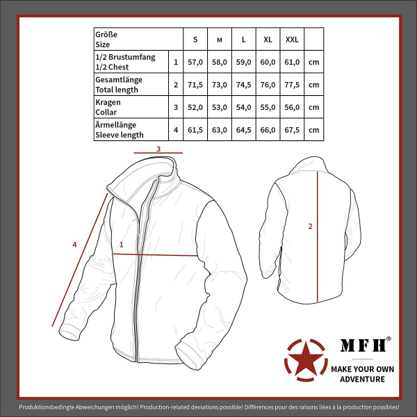 Кофта флісова FoxOutdoor Чорна, Black - фото №3