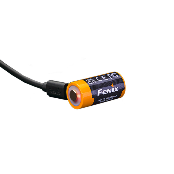 Акумулятор 16340 Fenix 800 UP mAh Li-ion Type-C - фото №4