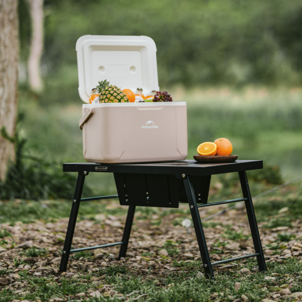 Стіл для барбекю сталевий Naturehike CNK2350CF018, чорний - фото №12