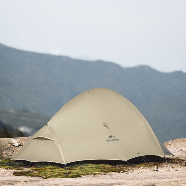Намет надлегкий двомісний Naturehike Cloud Up Pro CNK2350WS020, 20D, пісочний - фото №9