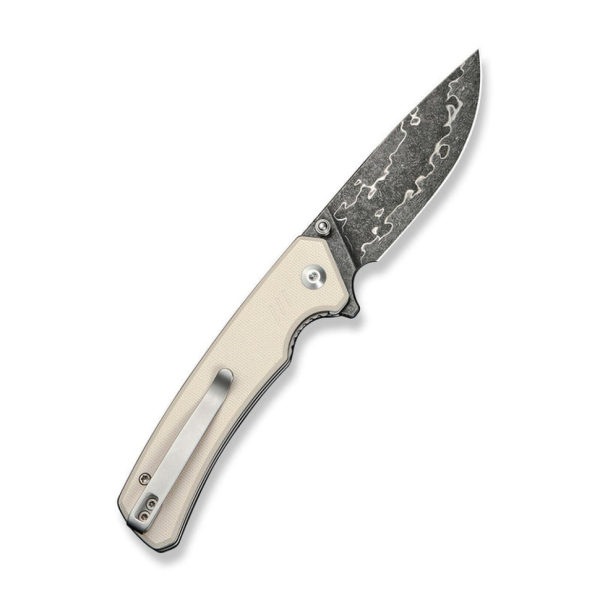 Ніж складаний туристичний Civivi Merit, (8.3 см) Damascus / G10 сірий - фото №2