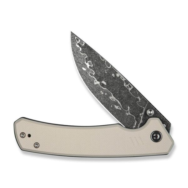 Ніж складаний туристичний Civivi Merit, (8.3 см) Damascus / G10 сірий - фото №4