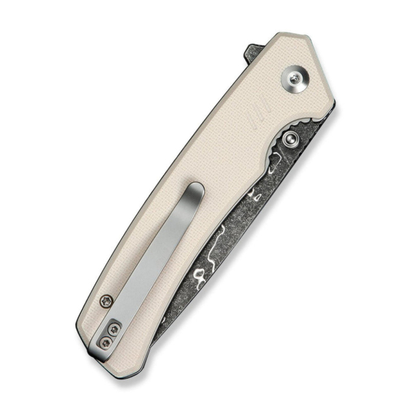 Ніж складаний туристичний Civivi Merit, (8.3 см) Damascus / G10 сірий - фото №6