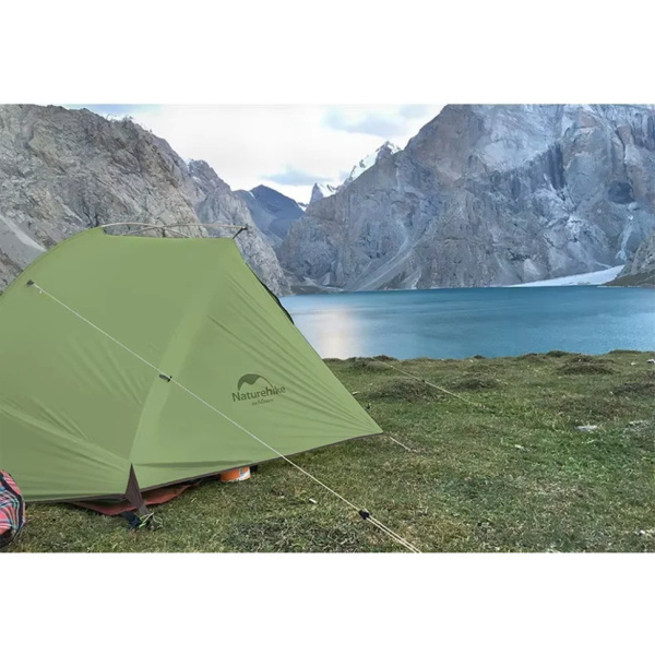 Намет двомісний Naturehike Tagar NH17T180-J, темний зелений - фото №7