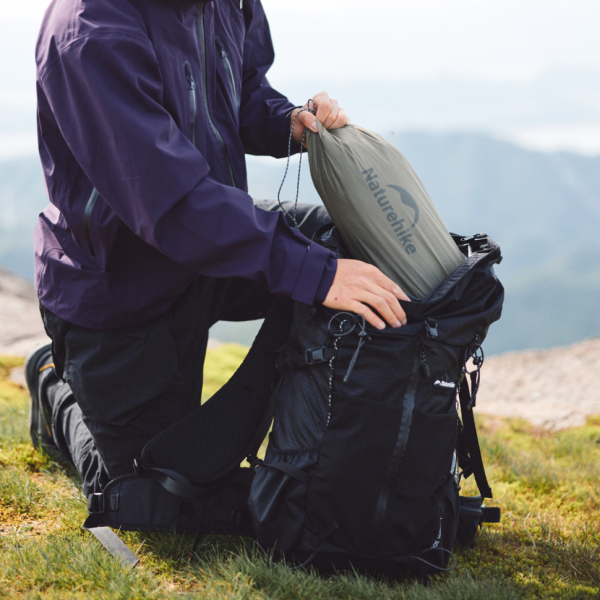 Намет надлегкий двомісний  з футпринтом Naturehike Cloud Up Pro CNK2350WS020,  20D, світлий сірий - фото №5