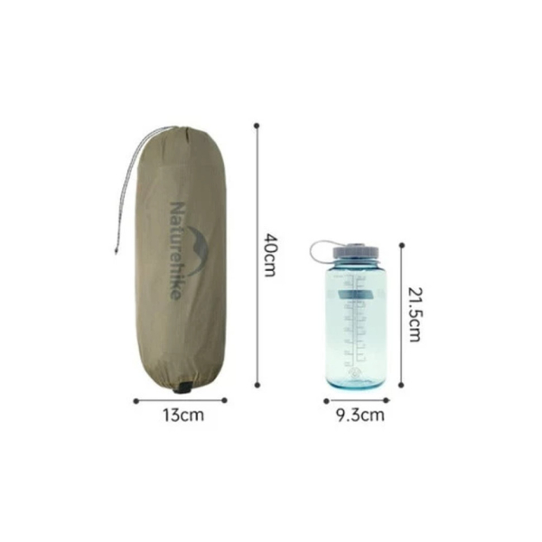 Намет надлегкий двомісний  з футпринтом Naturehike Cloud Up Pro CNK2350WS020,  20D, світлий сірий - фото №2