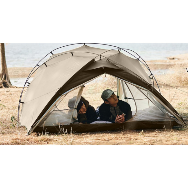 Намет двомісний Naturehike CNK2300ZP040, коричневий - фото №7