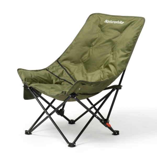 Стілець складаний Naturehike CNK2450JJ020, оливковий зелений - фото