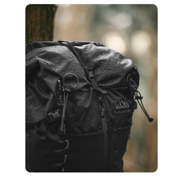 Рюкзак туристичний Naturehike Helium CNK2300016, 30+5 л, коричневий - фото №23