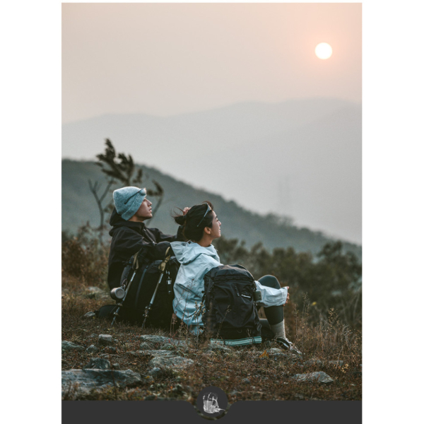 Рюкзак туристичний Naturehike Helium CNK2300016, 30+5 л, коричневий - фото №25