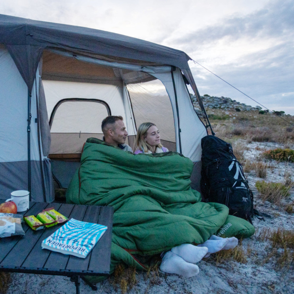 Спальний мішок двомісний із подушками Naturehike CNK2350WS019, зелений - фото №5