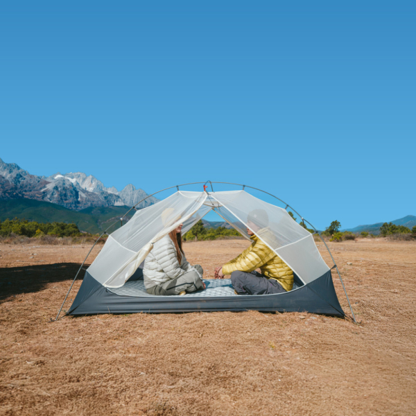 Намет двомісний ультралегкий Naturehike Mongar UL CNK2550WS016, коричневий - фото №7