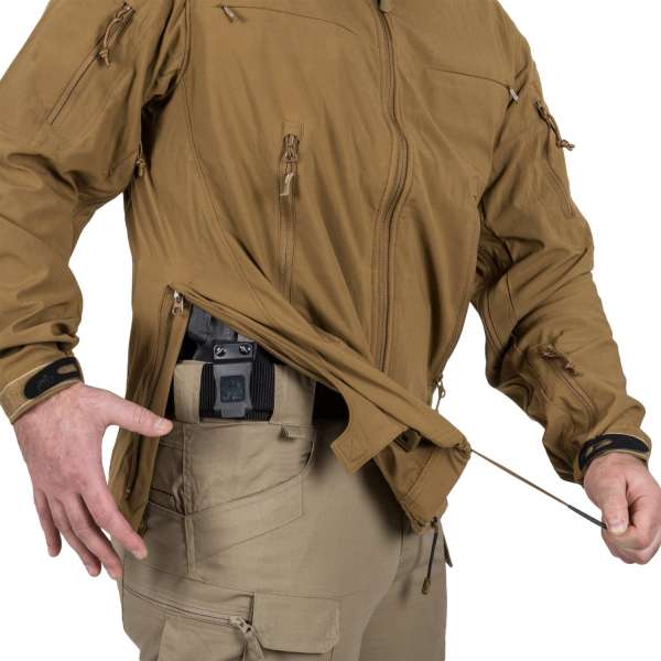 Куртка Helikon-Tex COUGAR QSA™ + HID™ Soft Shell Jacket® Coyote, Coyote - фото №10
