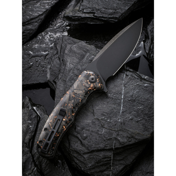 Ніж складаний Civivi Praxis Shredded Carbon Fiber C803I - фото №11