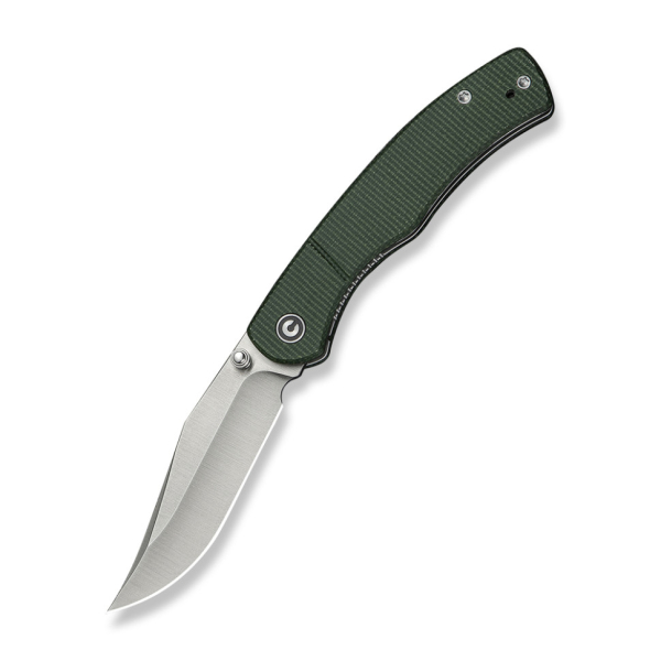 Ніж складаний кишеньковий Civivi Clingman, (7.6 см) Nitro-V / Micarta темно-зелений - фото