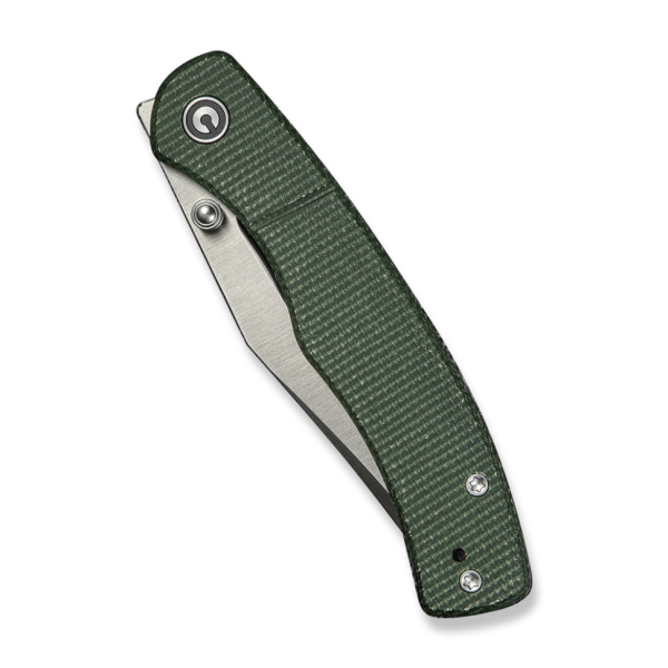 Ніж складаний кишеньковий Civivi Clingman, (7.6 см) Nitro-V / Micarta темно-зелений - фото №4