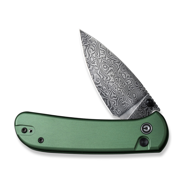 Ніж складаний Civivi Qubit Green Aluminum C22030E-DS1 - фото №3