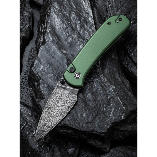 Ніж складаний Civivi Qubit Green Aluminum C22030E-DS1 - фото №10