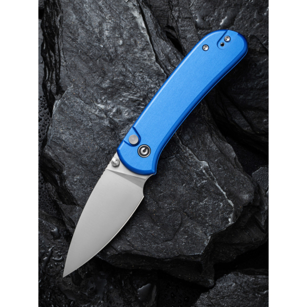 Ніж складаний Civivi Qubit Bright Blue Aluminum C22030E-3 - фото №10