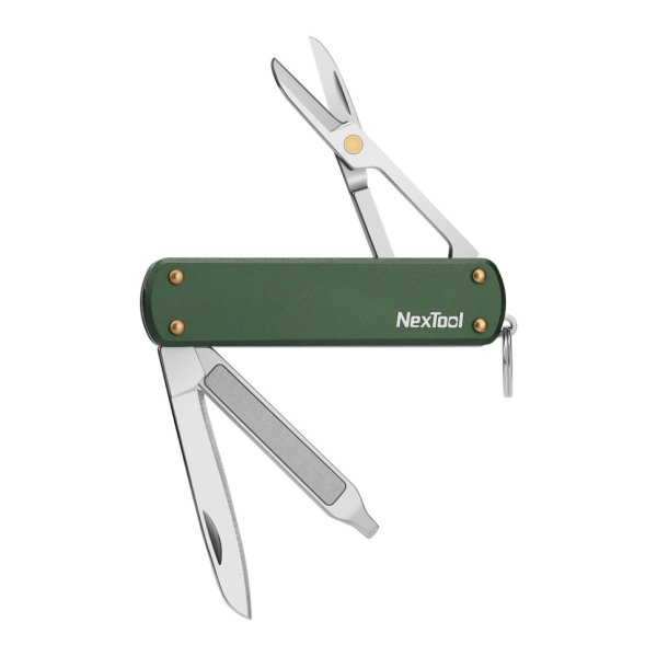 Мультитул NexTool Mini Pocket Knife, зелений - фото