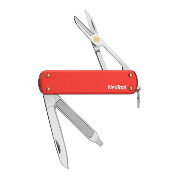 Мультитул NexTool Mini Pocket Knife, червоний - фото