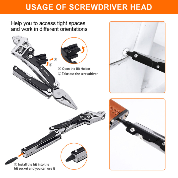 Мультитул NexTool Wrench W4 - фото №6