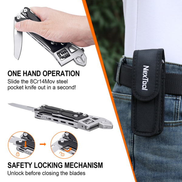 Мультитул NexTool Wrench W4 - фото №7