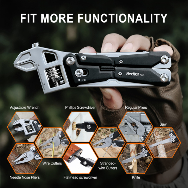Мультитул NexTool Wrench W4 - фото №8