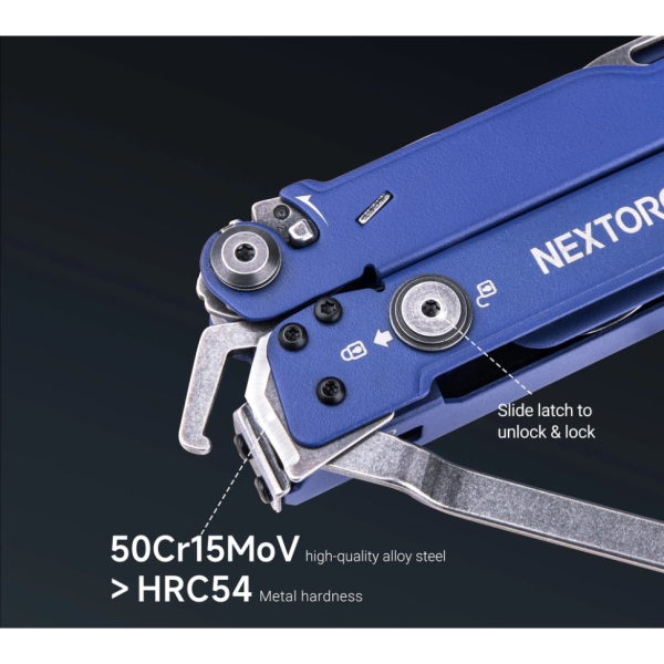 Мультитул Nextorch Pioneer MT20, синій - фото №5