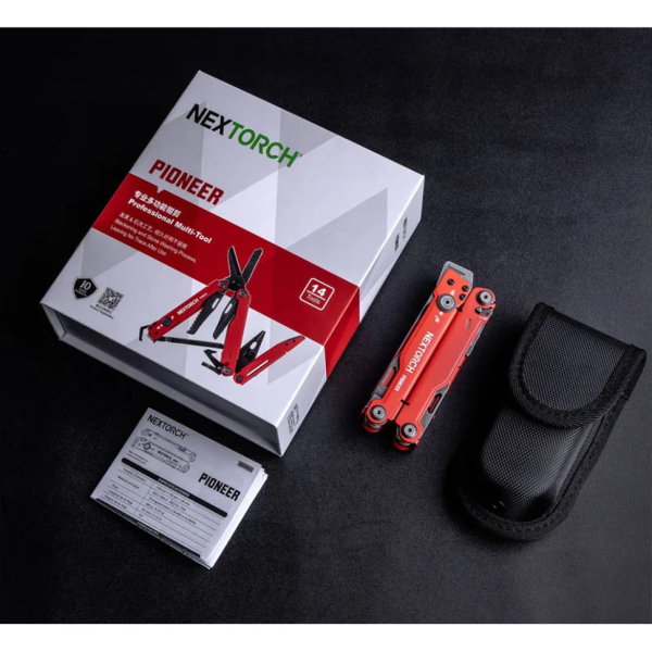 Мультитул Nextorch Pioneer MT20, червоний - фото №7