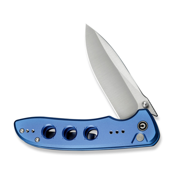 Ніж складаний туристичний Civivi Hyperpulse, (8.9 см) 14C28N / Aluminum синій - фото №3