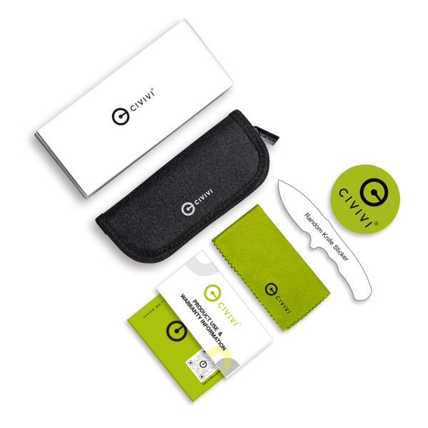 Ніж складаний туристичний Civivi Hyperpulse, (8.9 см) 14C28N / Aluminum синій - фото №9