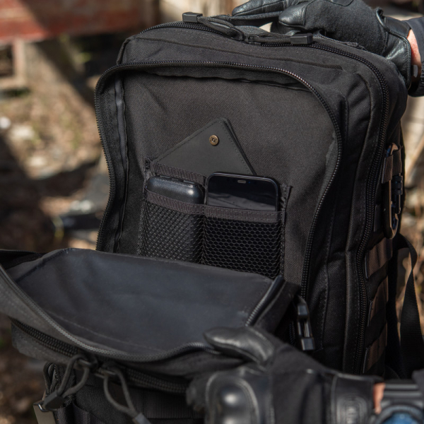 M-Tac рюкзак Assault Pack Black - фото №4