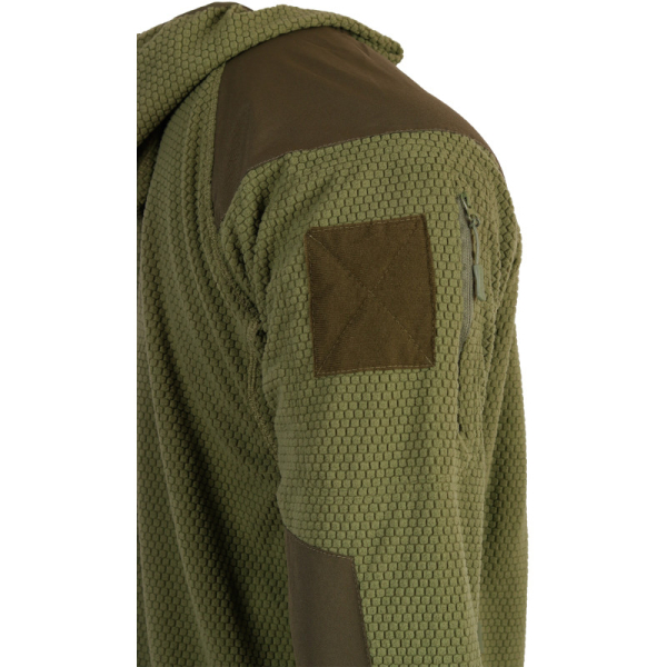 Тактична флісова кофта з капюшоном Vik-Tailor GEN.II Olive, Olive - фото №7