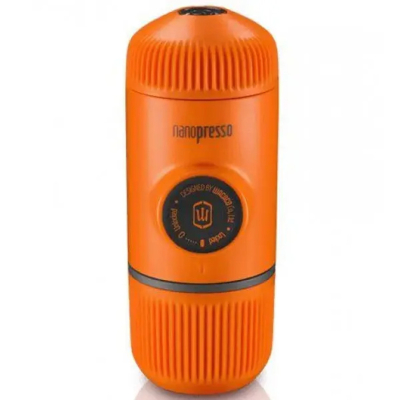 Портативна еспресо-кавоварка Wacaco Nanopresso помаранчева - фото
