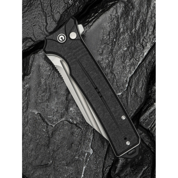 Ніж складаний туристичний Civivi Neurohaptic, (9.5 см) Nitro-V / G10 чорний - фото №31