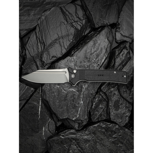 Ніж складаний туристичний Civivi Neurohaptic, (9.5 см) Nitro-V / G10 чорний - фото №35