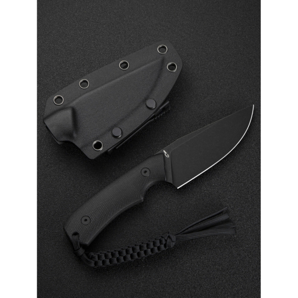 Ніж фіксований тактичний Civivi Gander, (9.2 см) 14C28N / Micarta чорний - фото №12