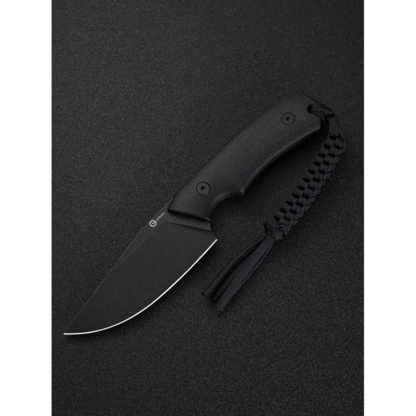 Ніж фіксований тактичний Civivi Gander, (9.2 см) 14C28N / Micarta чорний - фото №13