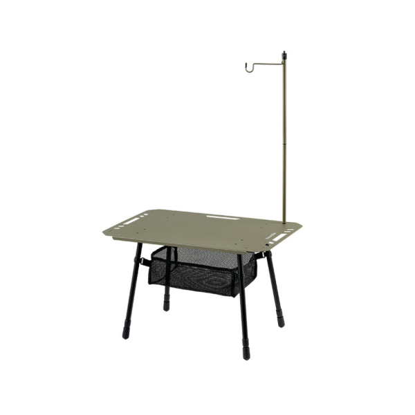 Складаний стіл Naturehike CNK2450JJ025, 60х40 см, алюміній, оливковий - фото