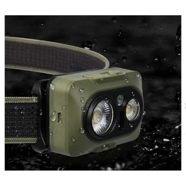 Ліхтар налобний Naturehike CNK2450ZM010, коричневий - фото №6