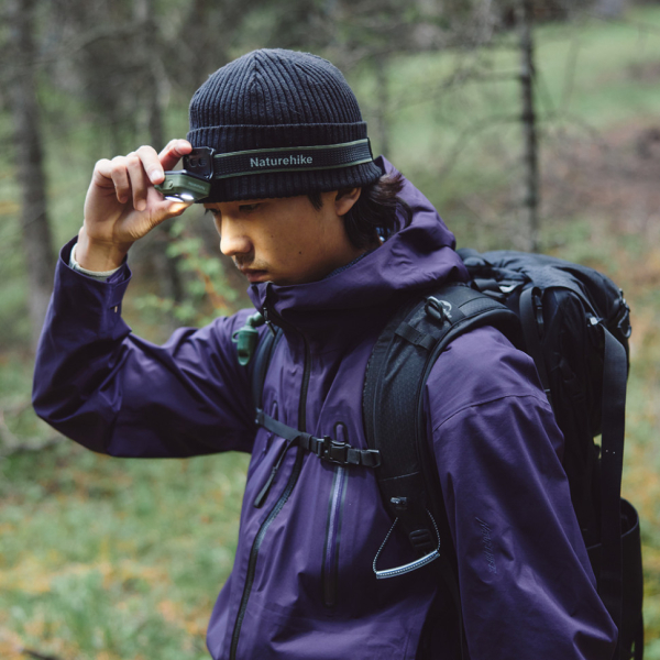 Ліхтар налобний Naturehike CNK2450ZM010, коричневий - фото №11