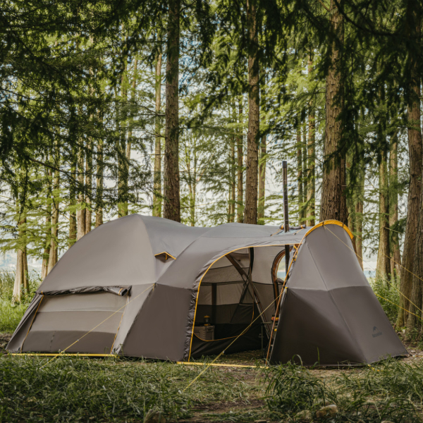 Намет шестимісний Naturehike, KOTA 6, CNK2450WS031, 75D, світло-коричневий - фото №11